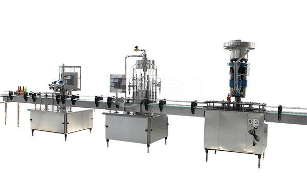 1 Liter Glass Bottle Filling Capping And Labeling Machine