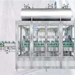 Wegende roterende vulmachine voor smeerolie