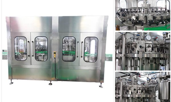 Màquina automàtica d'ampolla d'ampolles de vi de vi de vodka de cervesa