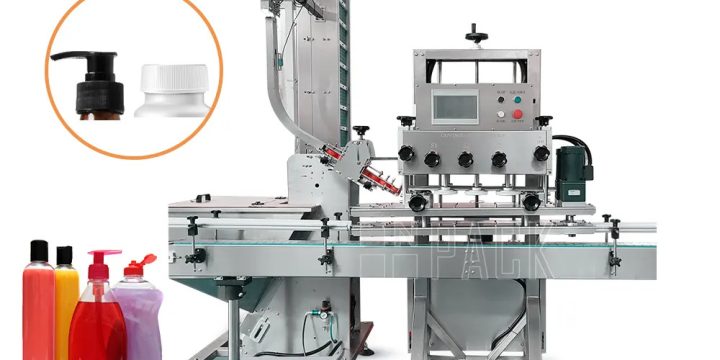Automatic Linear Spindle Capping Machine