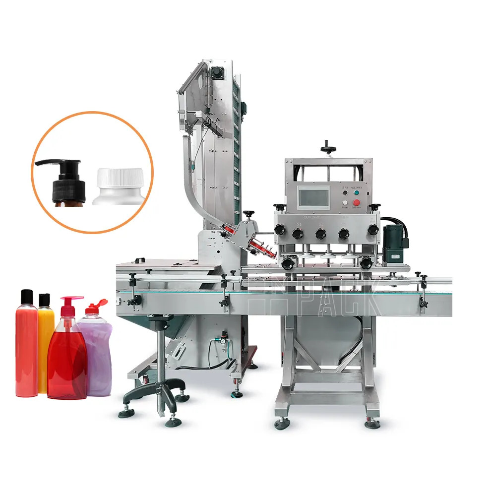 Automatic Linear Spindle Capping Machine