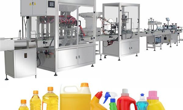 Gravity Bleach Filling Machine ,Bleach Filling Production Line