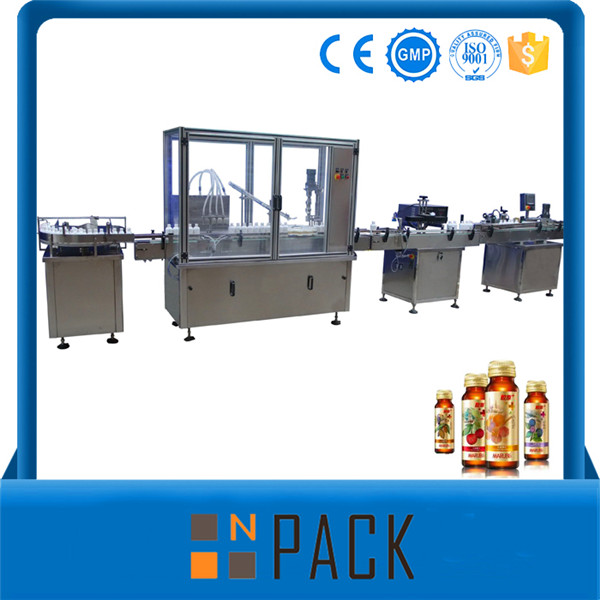 China Supplier Automatic Honey Bottle Liquid Filling Machine