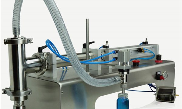 Pneumatic Control Double Heads Lube Oil Filling Machine