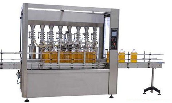 High Precision Automatique Lubricating / Edible Oil Filling Machine 2000ml-5000ml