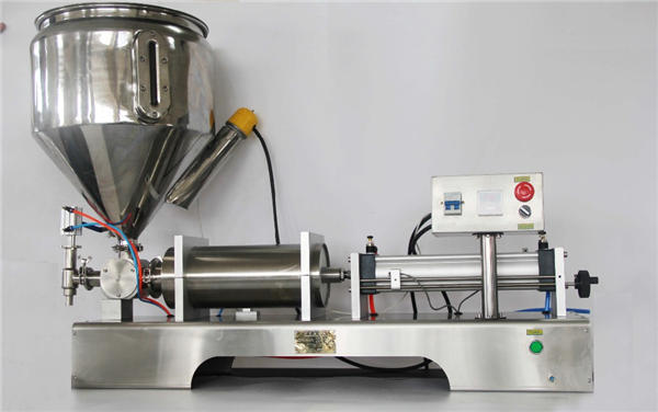 Semi-automatisk blandet frugt syltetøj til fyldemaskine med høj nøjagtighed med CE GMP