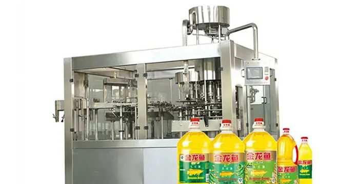 Oil Bottle Liquid Filling Capping Sealing 3 in 1 Filling Machine