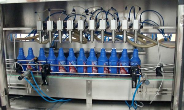 Автоматическая машина для розлива и укупорки оливкового масла