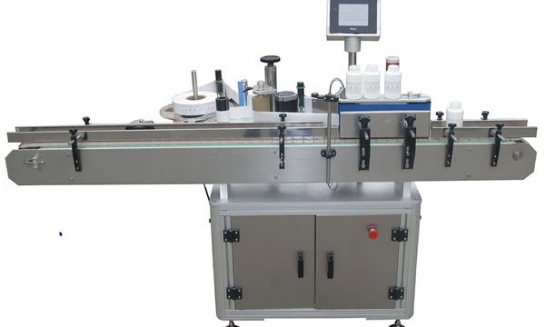 宠物塑料玻璃瓶的自动双面Llabeling Mmachine