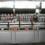Màquina automàtica per omplir salsa de pizza calenta