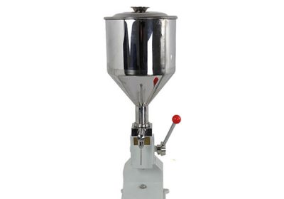 Малка ръчно задействана машина за пълнене на крем