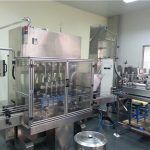 6 fejű automatikus motorolaj-feltöltő gép