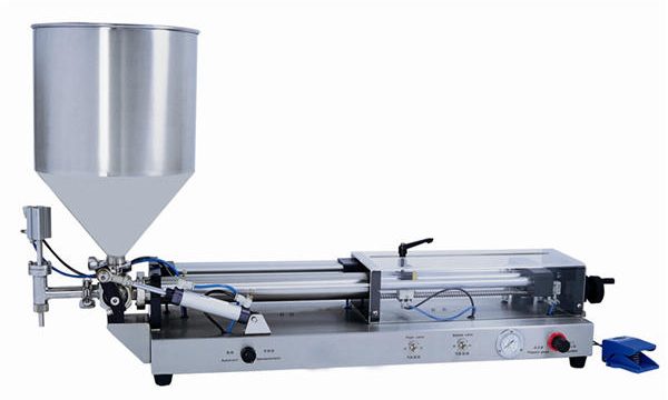 3mL-5L用の半自動ペースト充填機