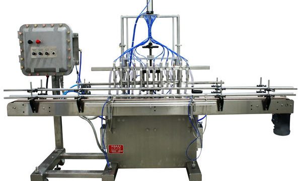 Machine de remplissage liquide à piston automatique 50ml-1L