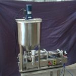 2 Kapoj Semi Aŭtomata Likva Pleniga Maŝino