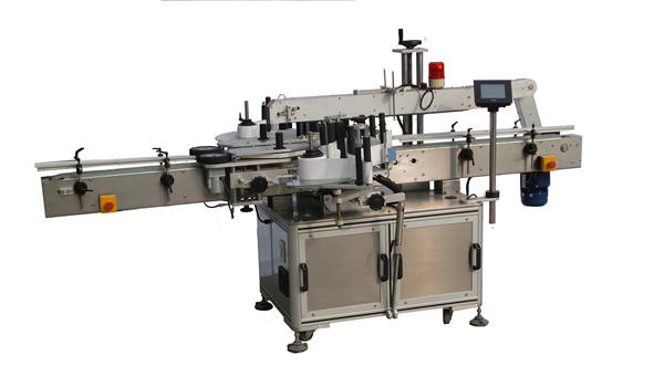 מכונת תיוג צדדיות כפולות לבקבוק פלסטיק לשמפו